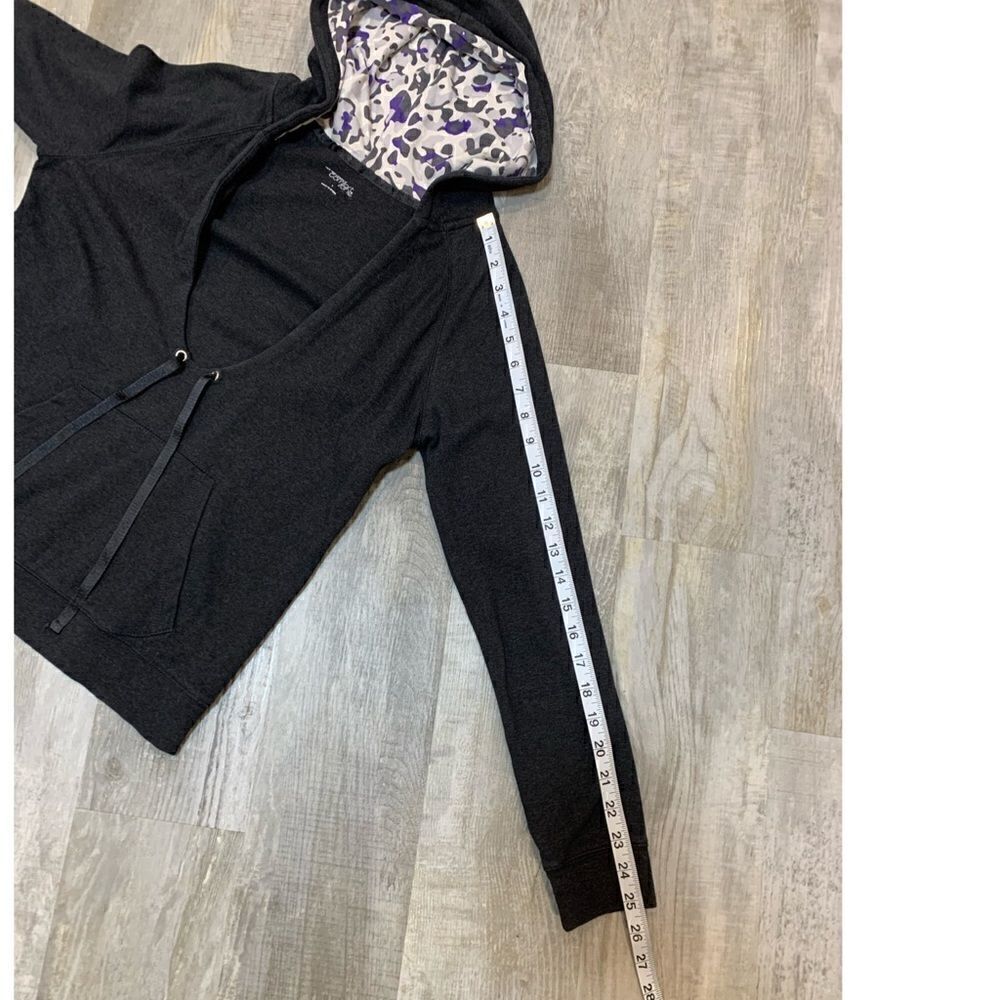 NY&CO hoodie White/purple animal print hood - Picture 7 of 11